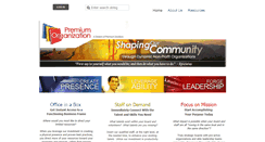 Desktop Screenshot of premiumorganization.com